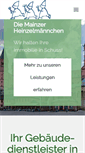 Mobile Screenshot of mainzer-heinzelmaennchen.de